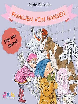 cover image of Familjen von Hansen får en hund